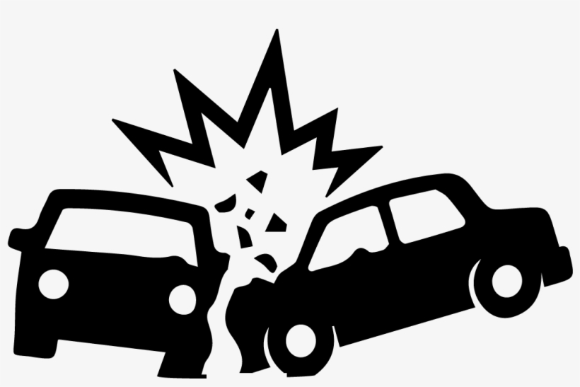 Car crash clipart